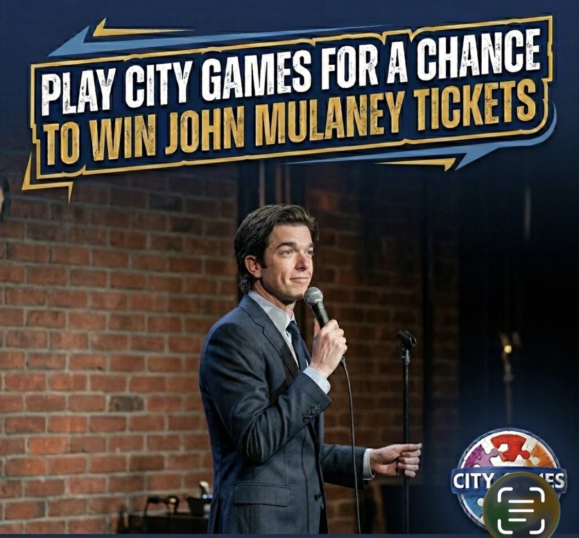 Win John Mulaney tickets with City Games Grand Rapids